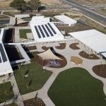 Aerial photo, Taylor Primary School, Taylor, ACT, 11 March, 2019, for JOSS Construction,  photo by Geoff Comfort, +61 411 268 146, Geoff Comfort Photography, Canberra Photographer